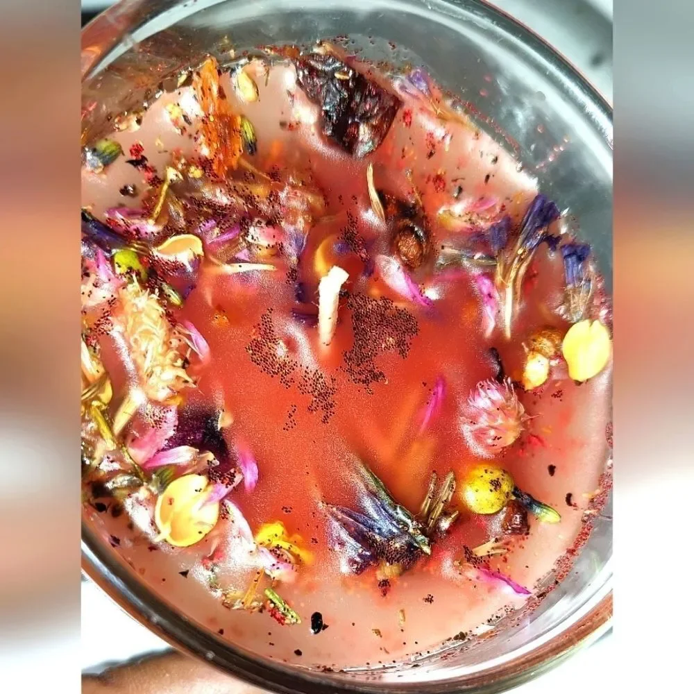 Hand crafted Brazilian Wildflower limited edition candle